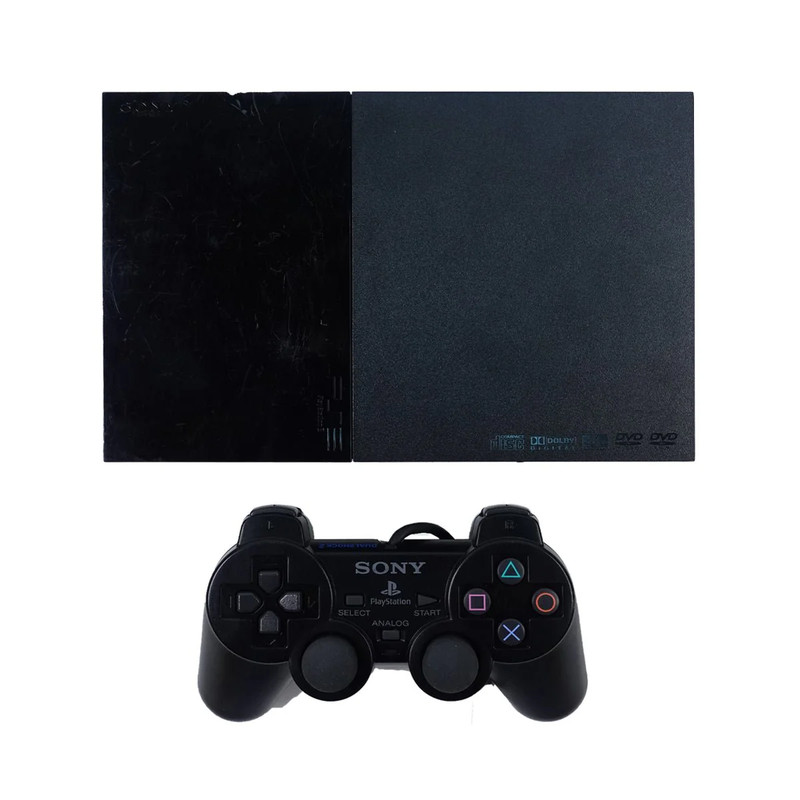 (Pre-Owned) Sony PlayStation 2 Console - Black - ريترو